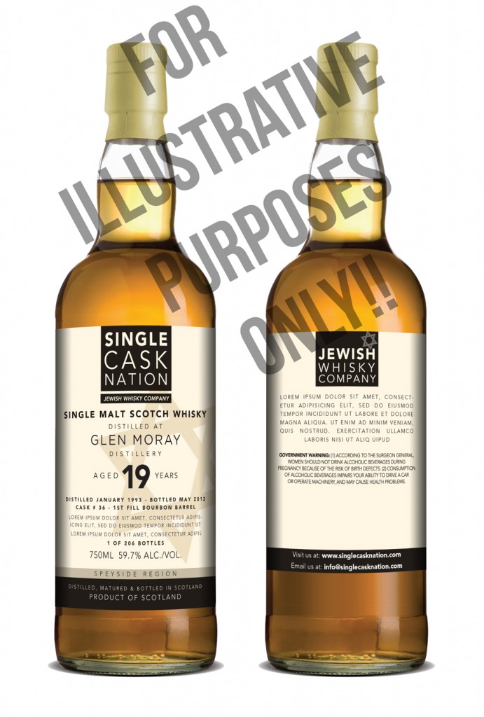 Jewish Whisky Company's Single Cask Nation - Glen Moray Single Cask, Cask Strength, Single Malt Whisky